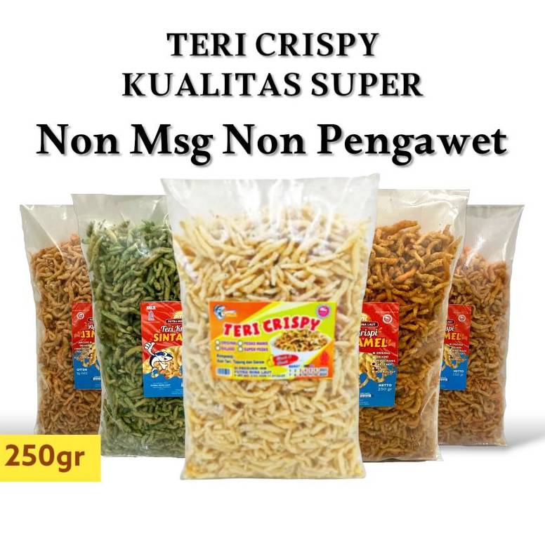 

Teri Crispy 25g Kualitas Super Non Msg Teri Krispi sintamel Lauk Siap Saji Teri Krispi Teri crispy Non Msg Teri krispi Snack Mpasi bayi Teri crispy oven Cemilan teri krispi Camilan teri crispy Teri nasi crispy non msg Teri medan krisp