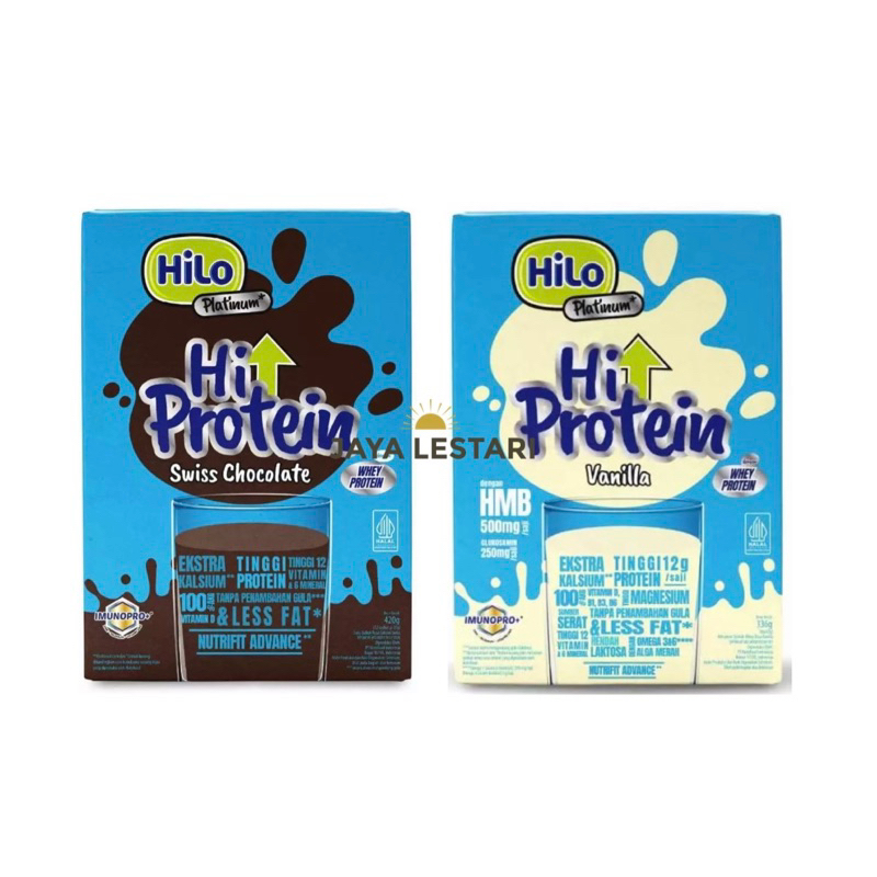 

Hilo Platinum Hi Protein (420g) (3 Varian Rasa)