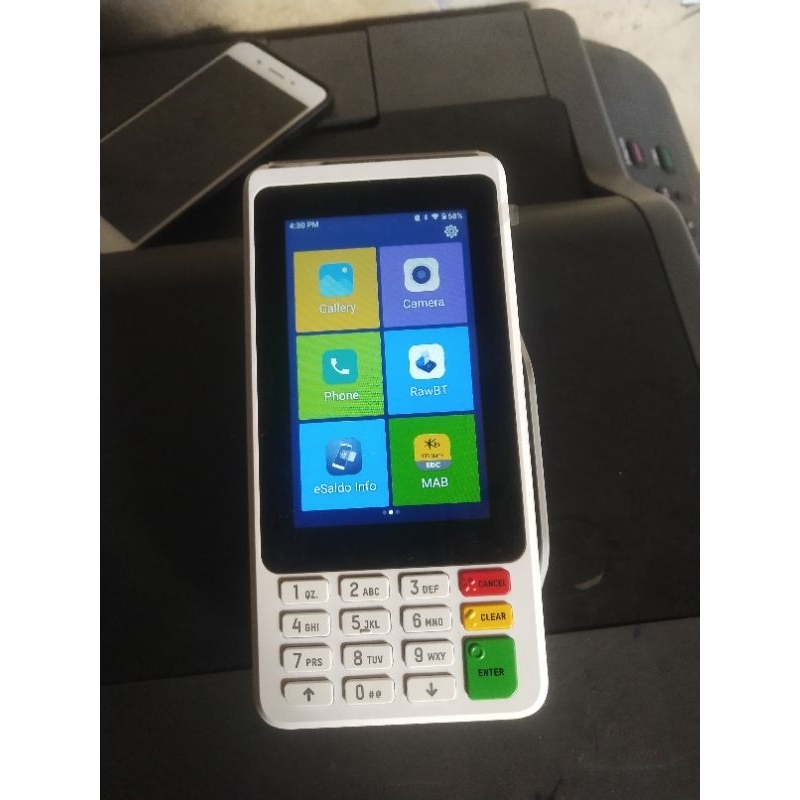 Mesin edc T3 Bukopin bekas ATM mini