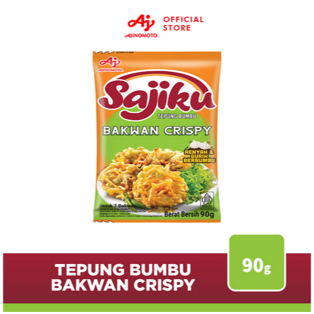 

SAJIKU Tepung bumbu Bakwan Crispy Sachet 90g