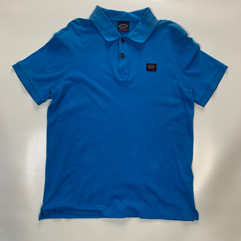 Blue Polo shirt Paul and shark italy brand