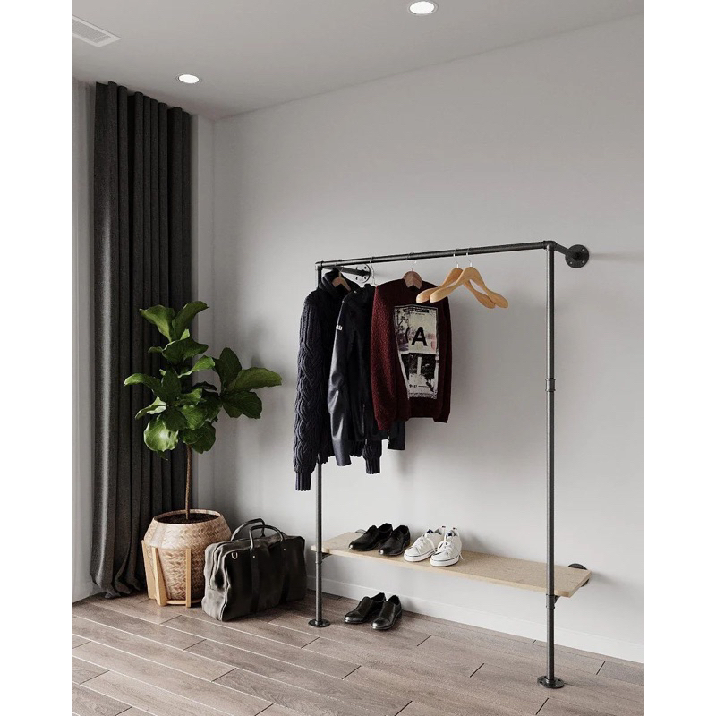 Rak industrial/lemari baju industrial/gantungan baju industrial