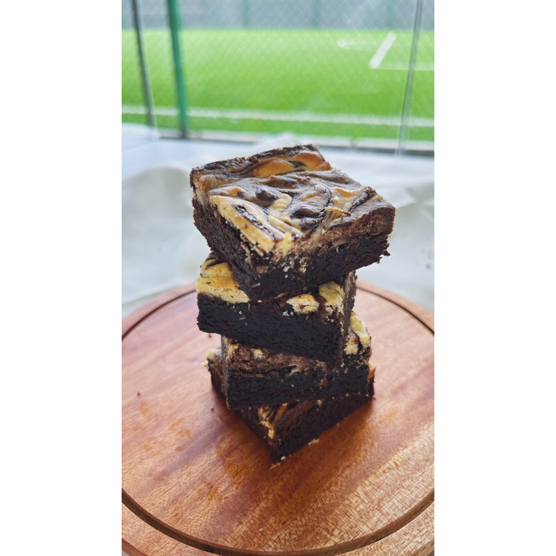 

Marble Cheese Brownie