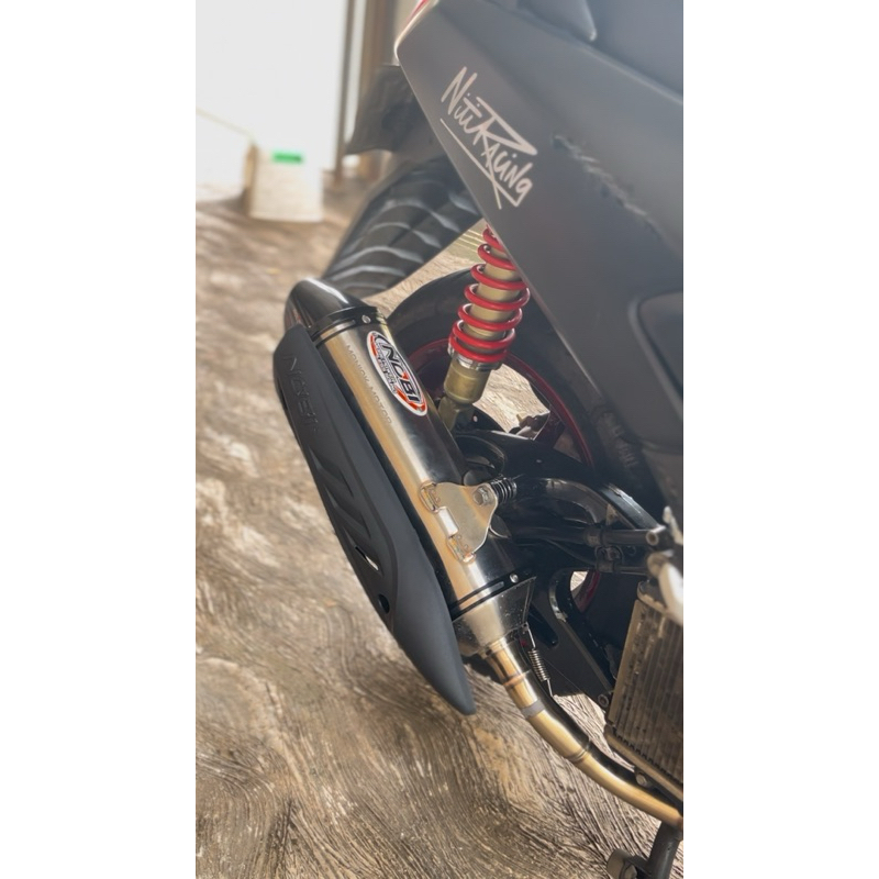 knalpot Nmax old NOB1 Racing Bold X terbaru