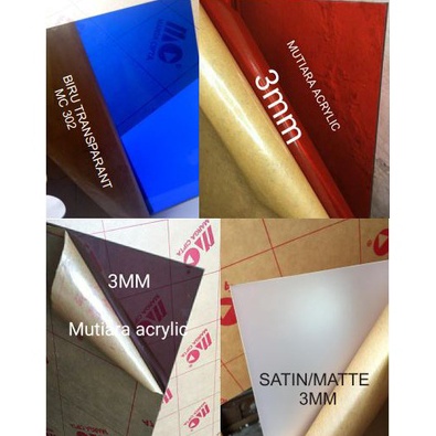 

ART O69B Acrylic lembaranAkrilik warna transparan Rayben Ukuran A 3 beningAkrilik poster 42x3cm