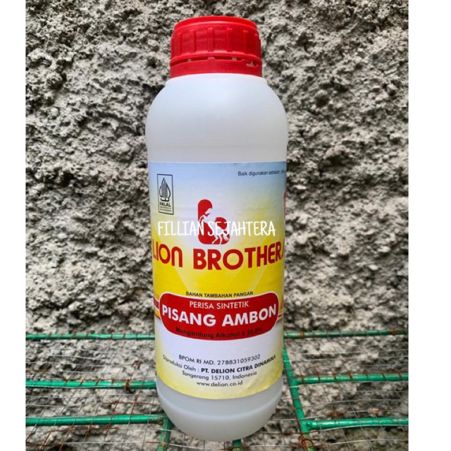

ESSENCE PISANG AMBON Bening 1 Kg Lion Brothers [Best Seller]