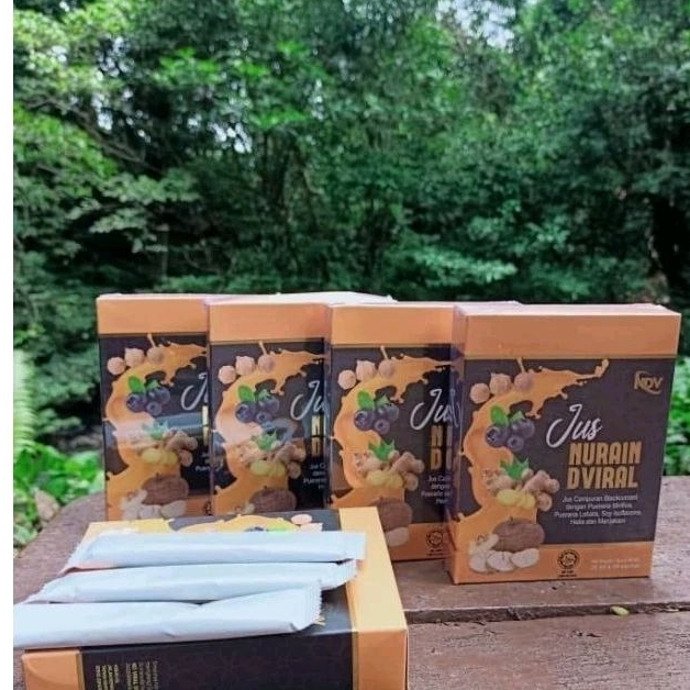 

(Ready) Jus Nurain Dviral Produk Malaysia Satu Kotak isi 10 Sashet