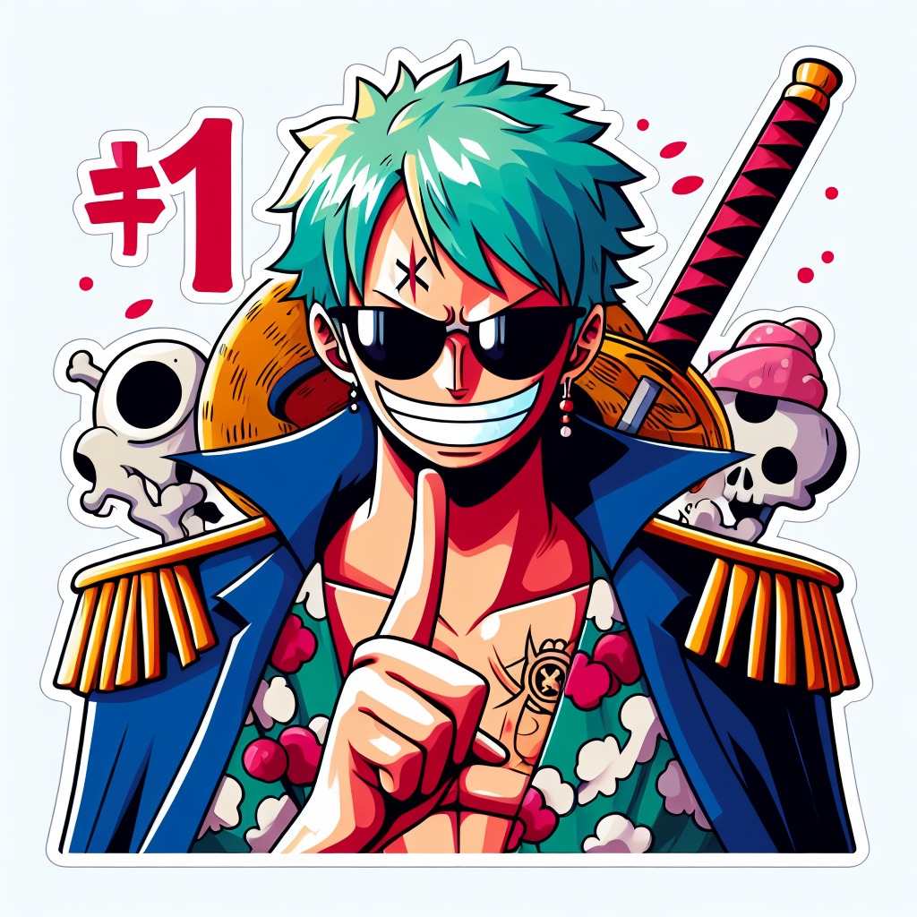 

Stiker Zoro Koleksi Impian Para Penggemar One Piece!