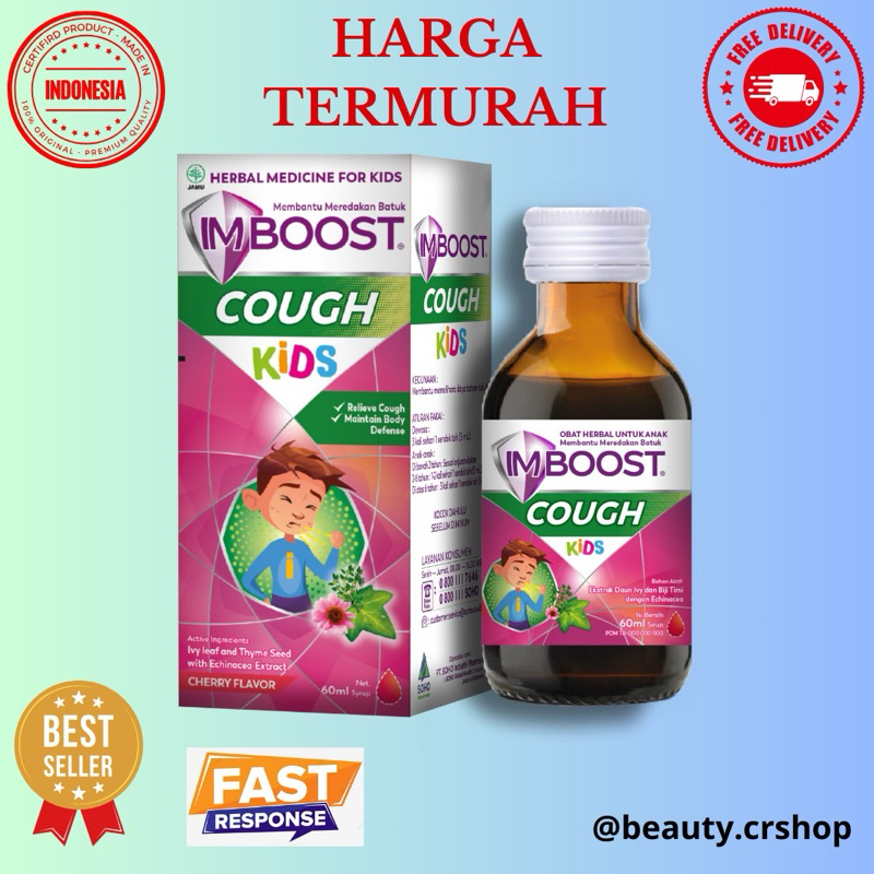 IMBOOST FORCE COUGH KIDS/sirup batuk anak