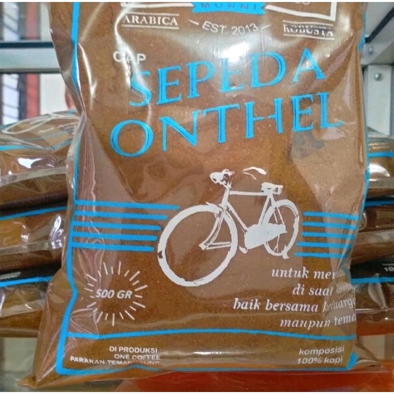 

arabica ekonomis cap sepeda ontel