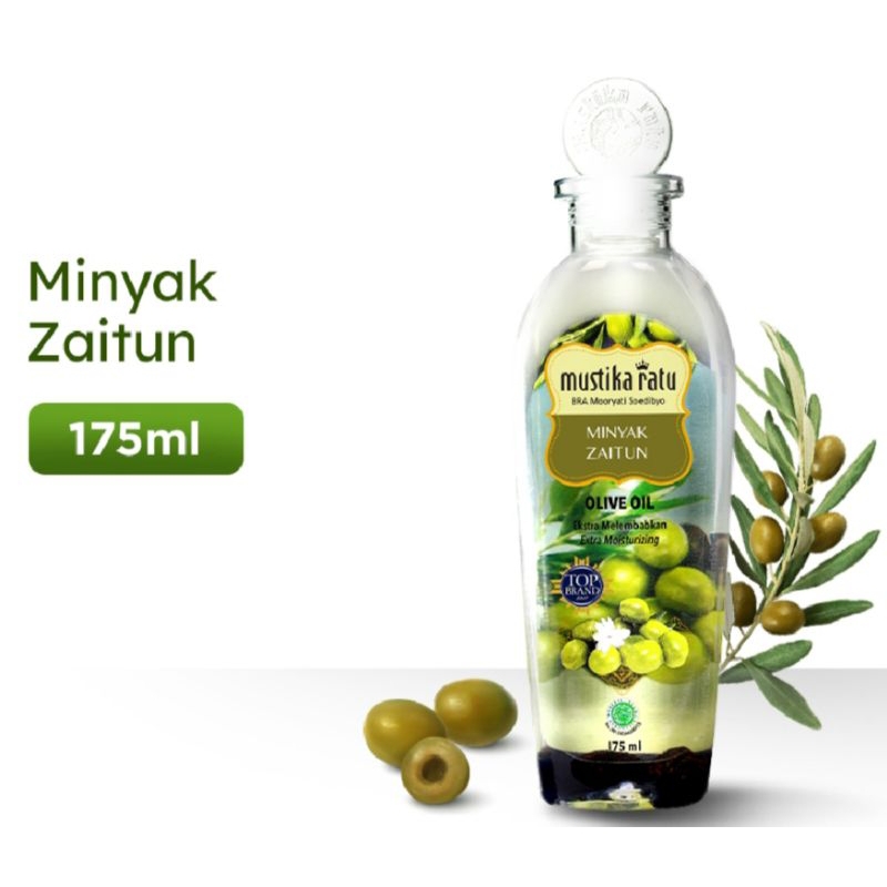 Minyak Zaitun Mustika Ratu 75ml / mustika ratu minyak zaitun / minyak zaitun / 75ml / 175ml
