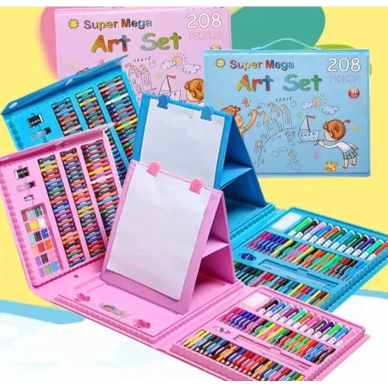 

ART H67U Pensil Warna Crayon Set 28 Pcs Alat Menggambar Mewarnai Anak