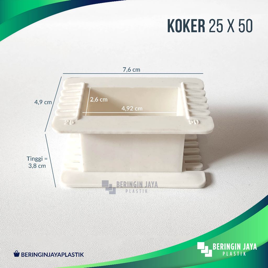 Koker Trafo Kotak 25x50 / Bobin Bobbin Dudukan Besi Plat Keren Kern Travo Tahan Panas Bahan Plastik 