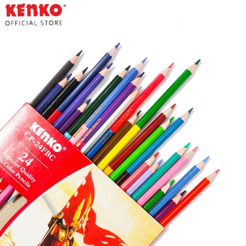 

ART M66U Pensil 48 Warna BiColor KENKO CP24FBC