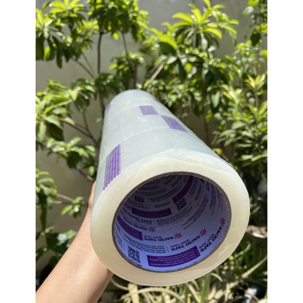 

KODE U6V7 Lakban Nachi 2 inch 1 yard 1 Slop Isi 6 Pcs Plakban Nachi Opp Tape Nachi Isolasi Nachi Nachi 1 yard