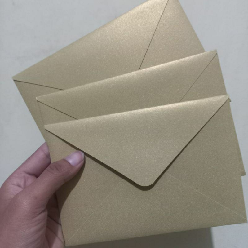 

Amplop A6 Jasmine Gold Premium