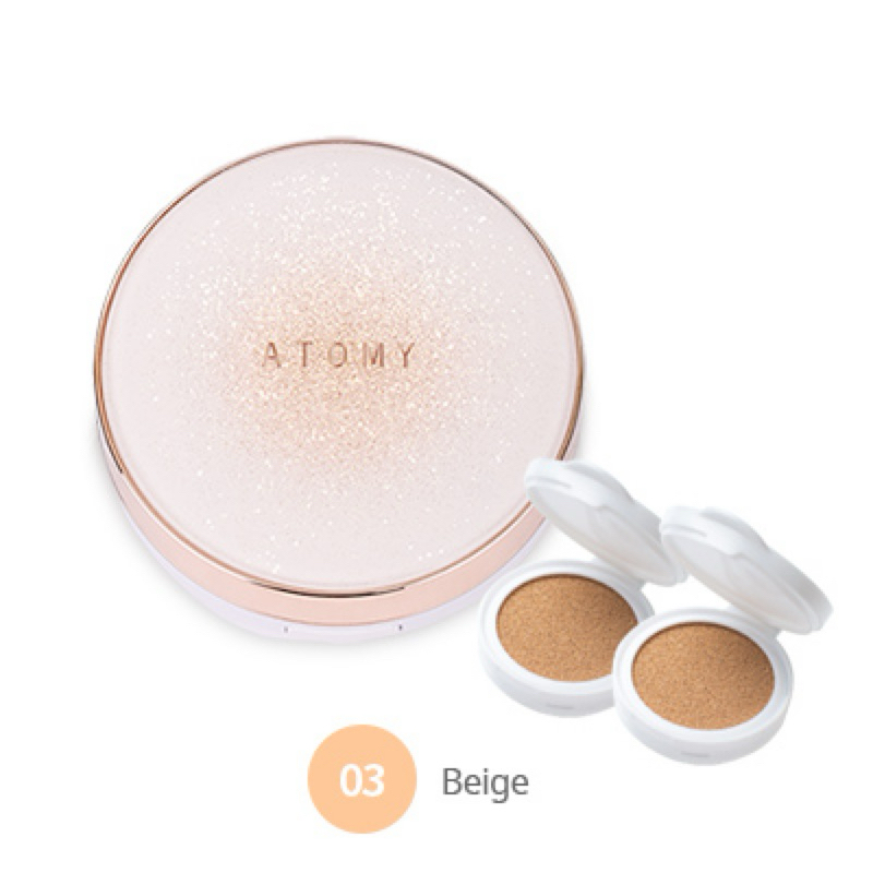 Atomy Gold Collagen Ampoule Cushion, Main 1 & Refill 2