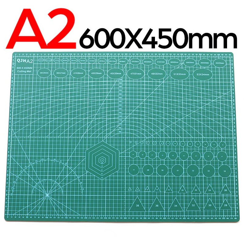 

ART K4W Cutting Mat Pad A2 6 x 45cm Alas Potong Kertas Tatakan Pisau Cutter 2 Sisi Double Side