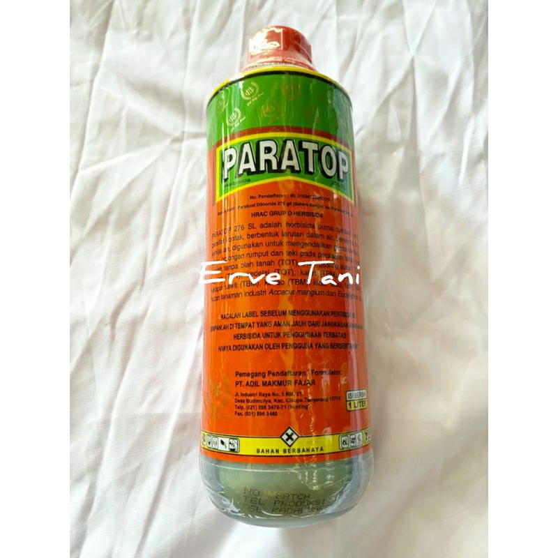 HERBISIDA PARATOP 276 SL KEMASAN 1 L / PESTISIDA RACUN RUMPUT / HERBISIDA KONTAK PURNA TUMBUH