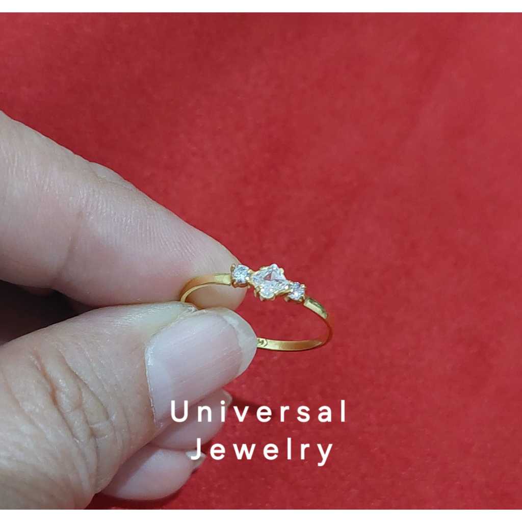 Cincin Dewasa Leony Emas Muda setengah gram