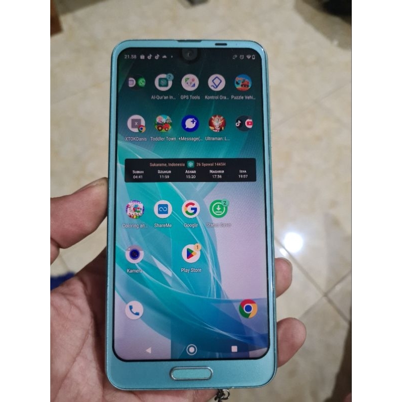 hp Sharp Aquos R2 snapdragon 845 oke