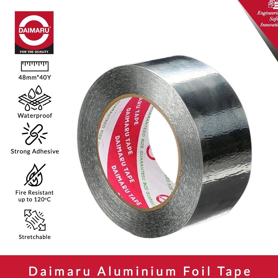 

ORDER NOW Daimaru Aluminium Tape 48 mm x 4 Yard