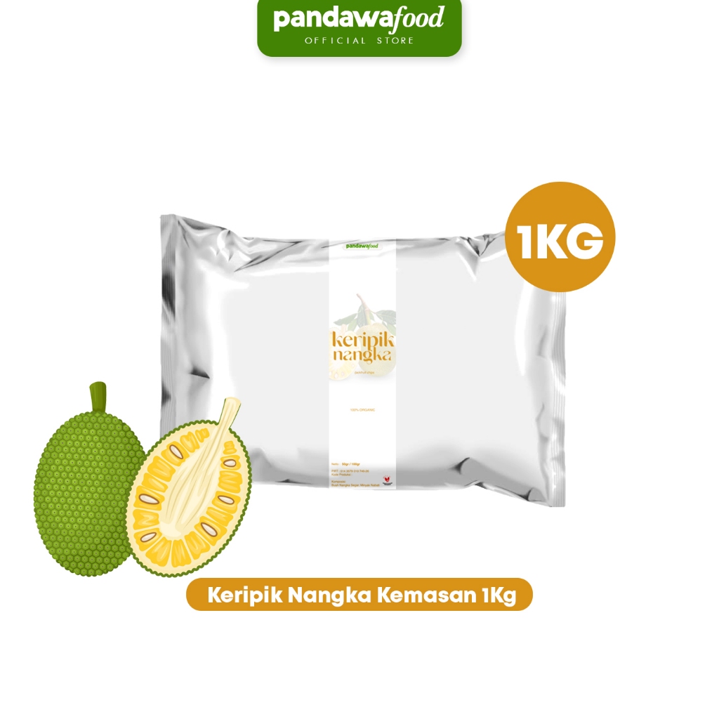 Keripik Nangka 1Kg / Keripik Buah Nangka Khas Malang / Oleh-Oleh Khas Batu Malang / Keripik Renyah /