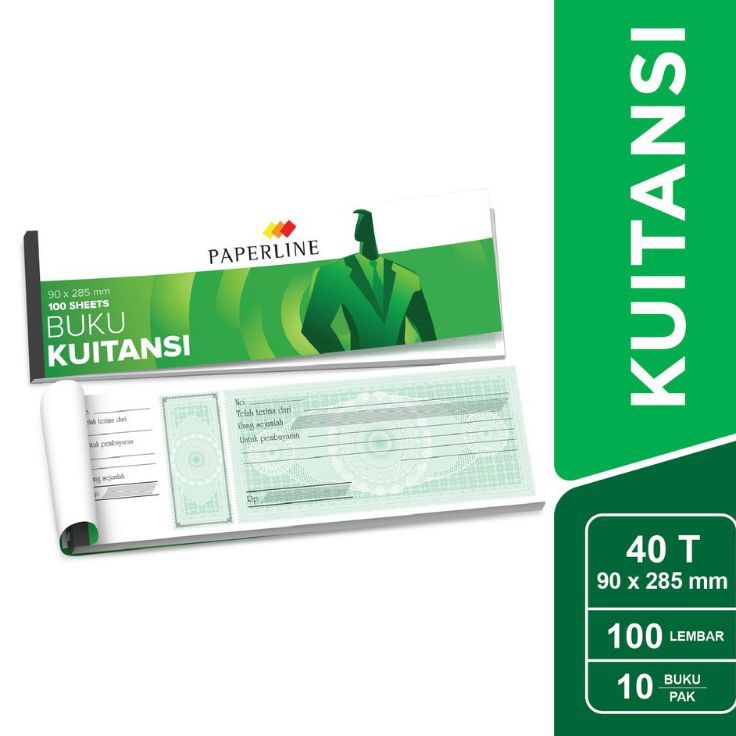 

Laku Keras Kuitansi Paperline 4T Tanggung 1pak1Buku