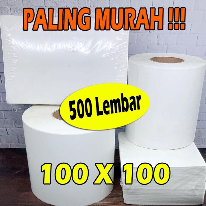 

Baru Update 1x1 Label Sticker Thermal Direct Thermal Sticker Kertas Thermal Label Thermal Kertas Stiker Resi Kertas Printer Thermal Stiker Thermal Sticker Thermal 5pcs