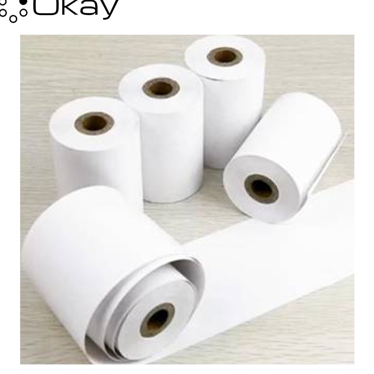 

Grosir Pembelian Okay Kertas thermal 58x4mm cocok untuk mini printer kasir ppob per 5 roll