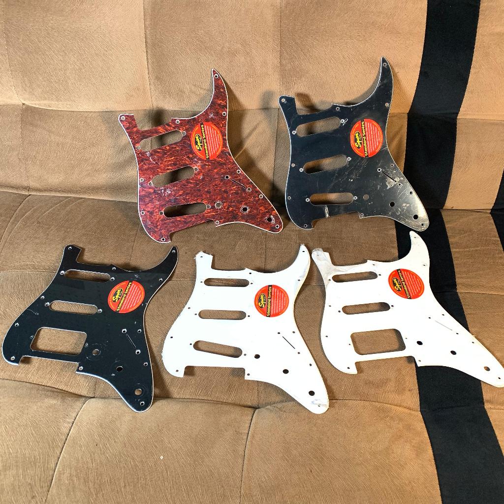 pickguard stratocaster fender squier 3ply ori
