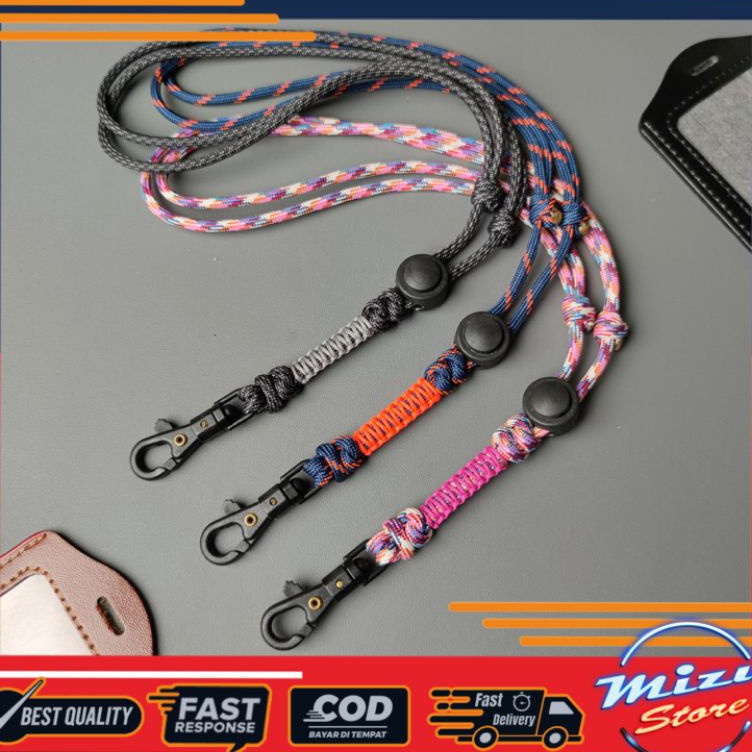 

ART S26X V4LANYARD KALUNG TALI PARACORD GANTUNGAN ID CARDNAME TAG