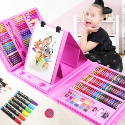 

Penjualan Murah Set Crayon 28 Krayon Mewarna Alat Menggambar dan Mewarnai Anak