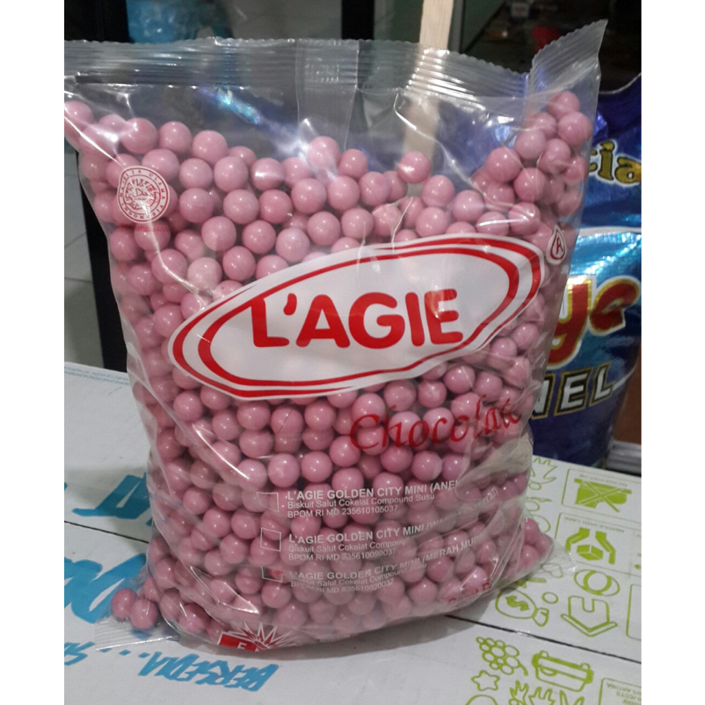 

lagie chocolate golden city mini (merah muda)