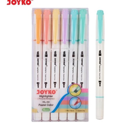 

ART F27C Highlighter Joyko HL54 6 Warna