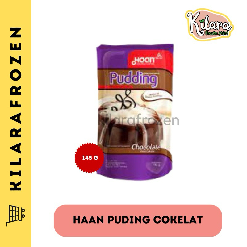 

HAAN PUDING COKELAT 145 GRAM - KILARA FROZEN MART