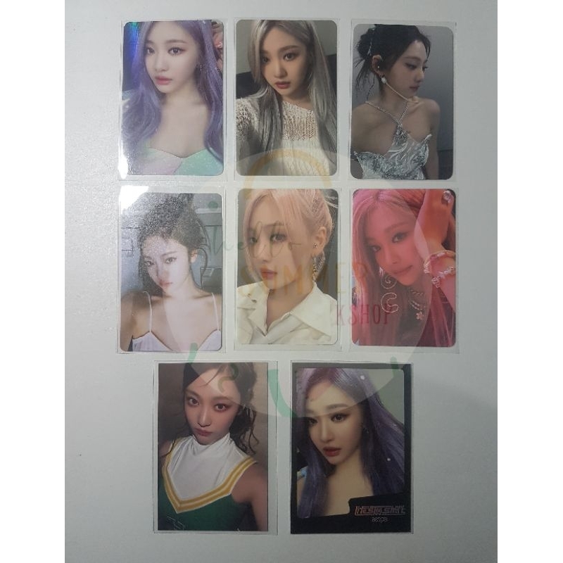 Aespa Ningning Girls My World Album Benefit PC Photocard