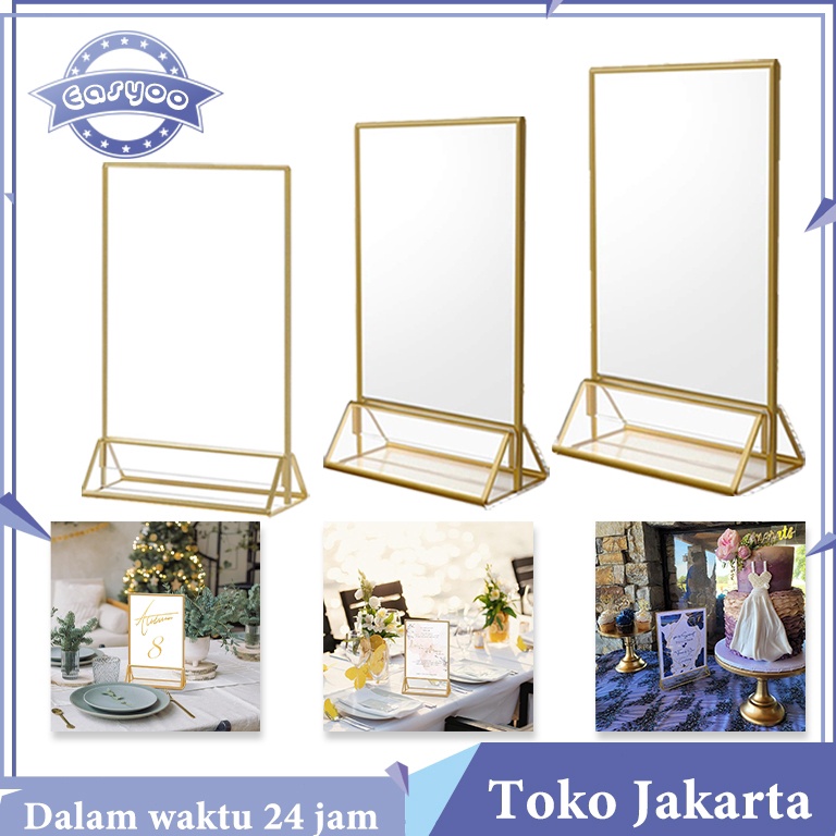 

KODE Y2L5 Stand Akrilik Stand Brosur Stand Menu Holder Menu Holder Brosur Acrylic Sign Holder