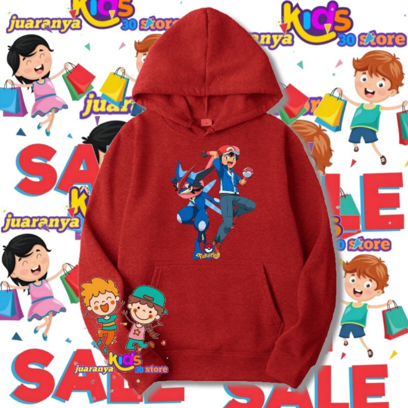 Hoodie anak - greninja sweater jumper pokemon club greninja pokemon Greninja