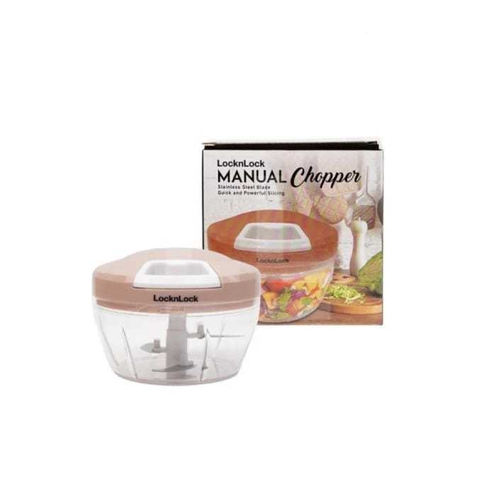 Lock n Lock Manual Chopper Mini 500ml - Penggiling Bumbu Manual CKS325PIK