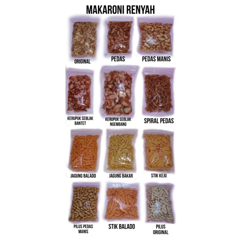 

Makaroni Renyah Pedas