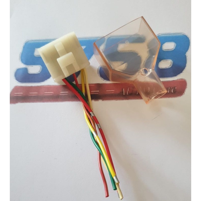 soket steker kiprok rectifier pin 6 original honda fi injeksi New Revo fit 110  blade supra X 125 K4