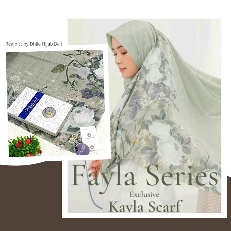 Hijab Box Exclusive Segiempat Motif Lasercut Kayla Scraf Premium Exclusive Box Limited Edition