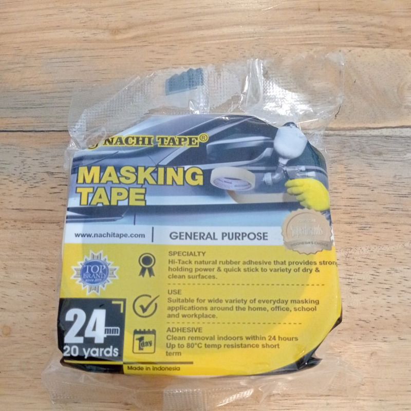 

lakban kertas / masking tape Nachi 1 inch