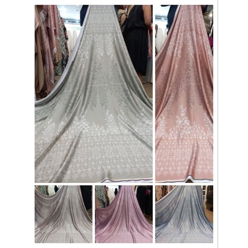 Armani silk premium gamis blouse