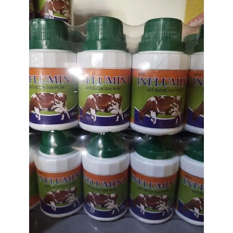 influmint obat flu&batuk untuk sapi,kambing &hewan ternak