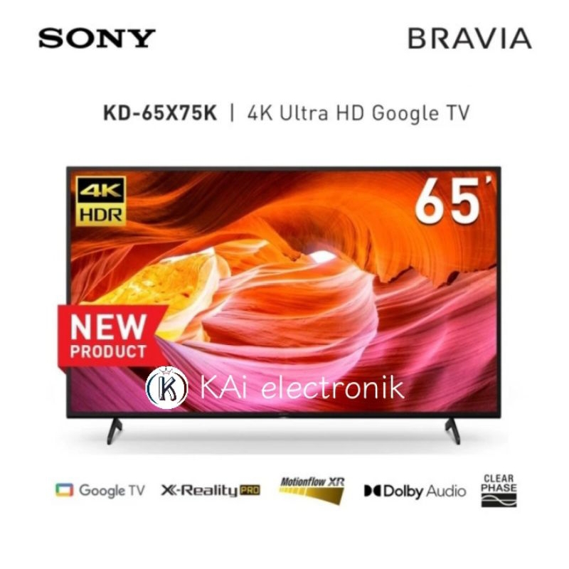 google tv sony bravia 65x75k uhd 4k