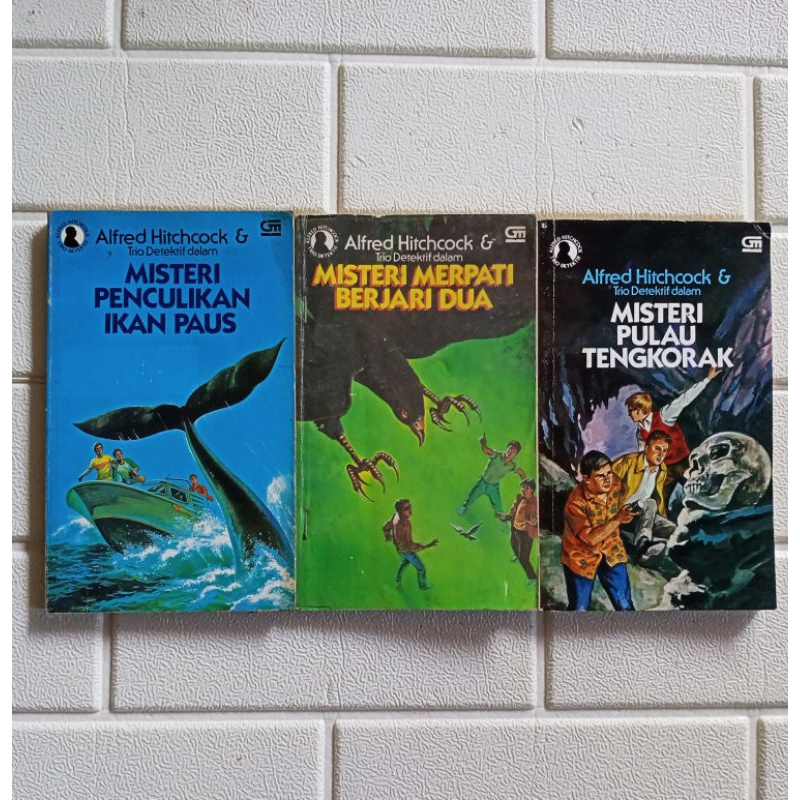 Kumpulan Alfred Hitchcock & Trio Detektif (Ori, Bekas, Preloved)