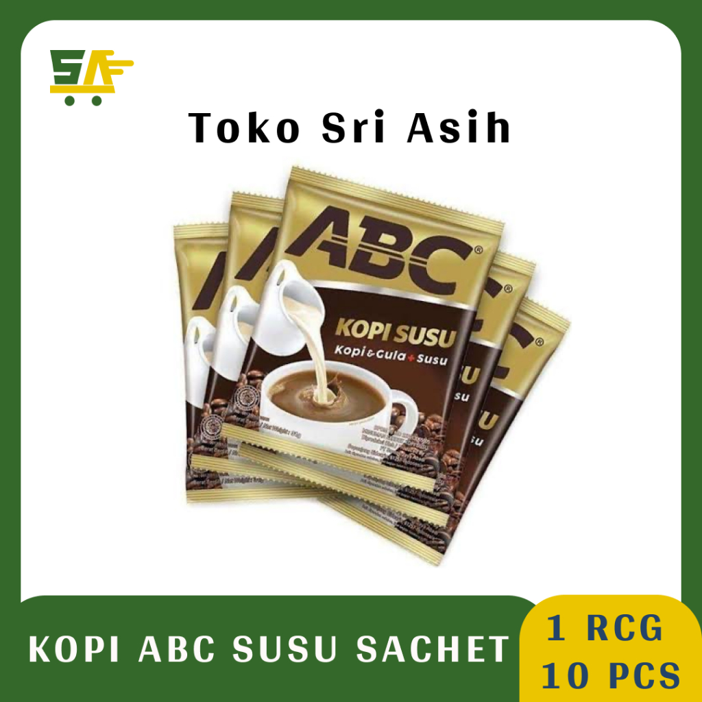 

Kopi Abc Susu Sachet Renceng 30 gr ( 1 Rcg isi 10 Pcs) - Kopi Susu - Kopi Instan - Kopi ABC