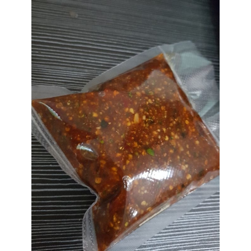 

Sambal Pecel Variant Pedas (1kg) Special Homemade/dibuat setelah ada pemesanan